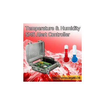 co2 sensor data logger with SMS Solar Alert Controller