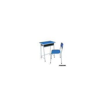 single desks and chairs.student desks and chairs.classroom desk and chair