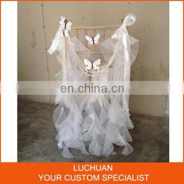 Wholesale Mullticolor Wedding Decoration Plastic Chair Cover photo-4