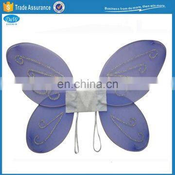 purple fairy angel party wings for halloween/carnival party dressup