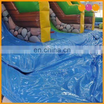 Play Equirment Mini Safari Water Slide Park With Pool for Kids