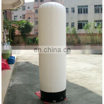 Inflatable totem for advertising display, airtight totem