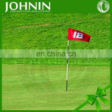 Sport using plastic flagpole high quality cheap durable golf flag