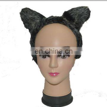 Grary Wolf-ears Headband Short Fur Wolf Ears photo-2