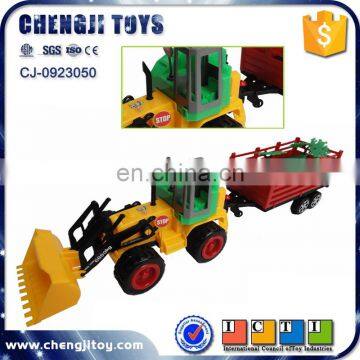 Friction power farm truck tractor toy models