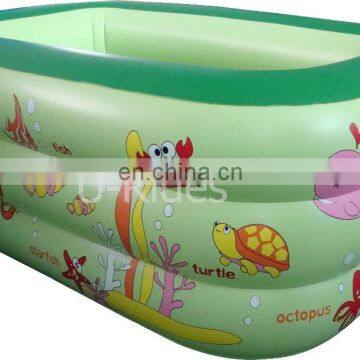 EN-71 Certificate Inflatable Deep and Clear Circular Pool For Family Use