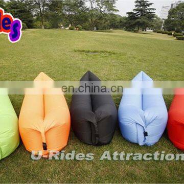 New Hot Selling Outdoor Camping Portable Beach Lounges Sleeping Bag Hangout Inflatable Waterproof