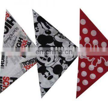 Hot sell dog triangle bandana