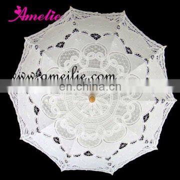 Spring Free Promotion home use white parasol