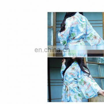 Traditional Women's Clothing Japanese Peignoir