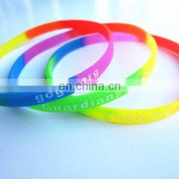 Silicone Bracelets With QR Code on Metal Clips/Buckles photo-6