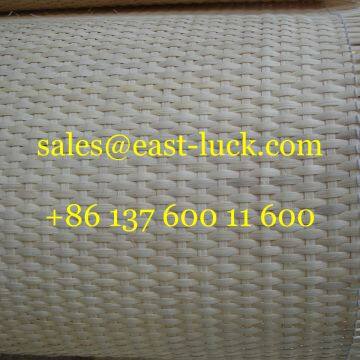 Rattan Webbing: 5x5 closed flat oval rattan core webbing