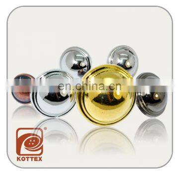 High Fashion ABS Plastic Mushroom Shape Shank Button Has Small Rim For Garment Coat, Sweater