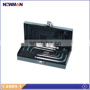 8pcs Iron Box Handle Hex Key Wrench