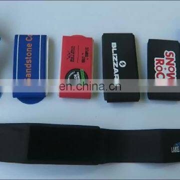 Custom logo alpine ski strap for easy carry snowboard