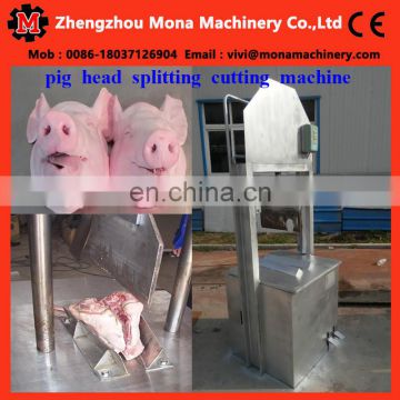 cattle head splitting machine,pig head cutting equipment(skype:monamachinery)