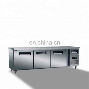 Professional Stainless Steel Luxurious Commercial Undercounter Fridge