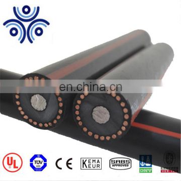 UL listed 25kv cu/xlpe/cwa/pvc power cable