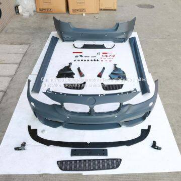 Km For 2013-up F30 F35 TUNING M3 bumper bodykits front lip rear diffuser PP material