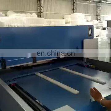 hydraulic sponge scouring pad cutting machine