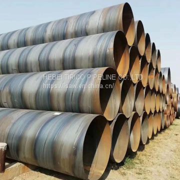 carbon lager diameter  sprial steel pipe / gr.b ssaw steel pipe