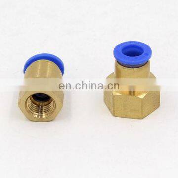 metal connector 3/8 8mm pneumatic quick connect fittings