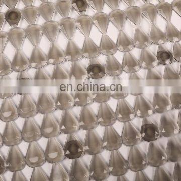 High Quality Customized Comfortable Safety Clear Non-slip Plastic PVC Bathroom Tub Floor Antislip Kids Bath Mat