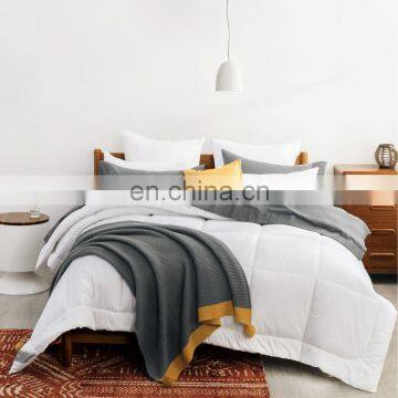 Luxury Designers Bed Blanket 100% Cotton Californian King Queen Size Bedspreads And Comforter photo-7