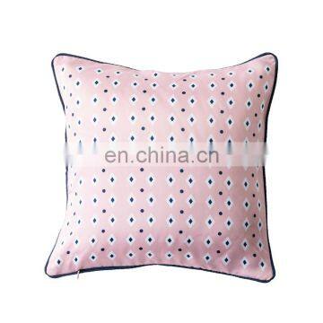 RAWHOUSE Wholesale Price Satin Geometric Pillowcase 45*45cm Cushion Covers Set photo-4