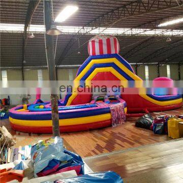 Attracting People Inflatable Spiral Obstacle Course With Slide for Commercial Events and Match,carnival Party photo-5