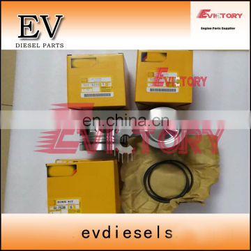 C4.2 engine rebuild kit For Cat excavator E140 excavator C4.2 piston cylinder sleeve piston ring