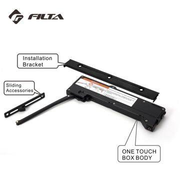 Brand NEW Arrival Filta Furniture Cabinet Hardware Home Decoration Handleless Design One Touch Opening Soft Close System photo-2