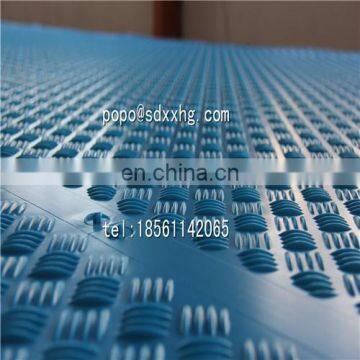 Grass Protection Mat Plastic Grass Mat/ground Earthing Mat / Antislip Textured Black HDPE Road Mat photo-2