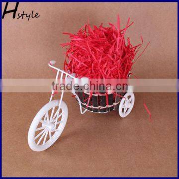 Craft Material Apple Green Shred Paper Rayon Present Filling Material Filler Raffia For Wedding Party SD150