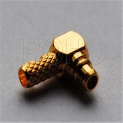 Right Angle RF Coaxial Male Plug MMCX Connector for Rg316 58 6 Cable