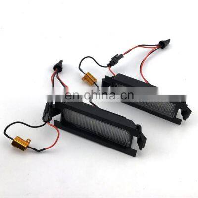 Carest 2pcs White Canbus 18SMD Led Number License Plate Light Lamp for Hyundai I30 (GD)2013 2014 2015 Auto Car-styling