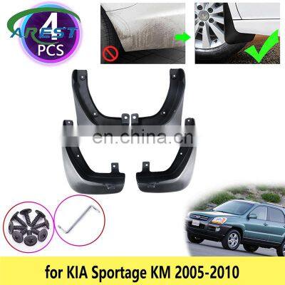 4PCS for KIA Sportage KM 2005 2006 2007 2008 2009 2010 New Mudguards Mudflaps Fender Mud Flap Splash Guards Car Rear Accessories