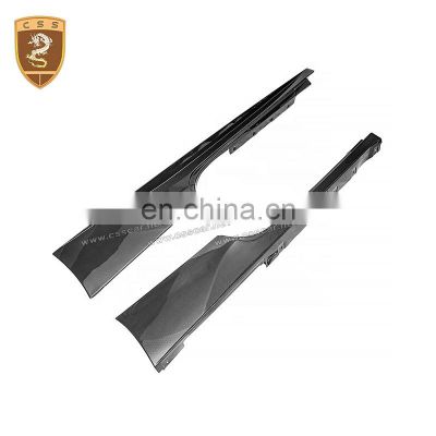 OEM Style Carbon Fiber Universal Side Skirts For Ferrari 458 Modification Car Parts Side Skirt