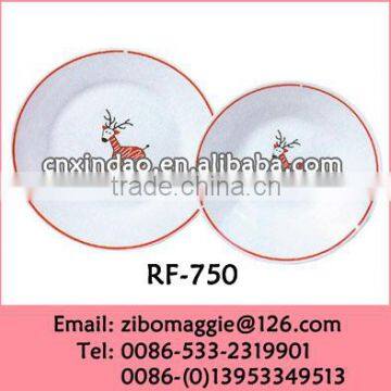 Beer Designed Disposable Round Dinner Plate for Ceramic Heater Plate