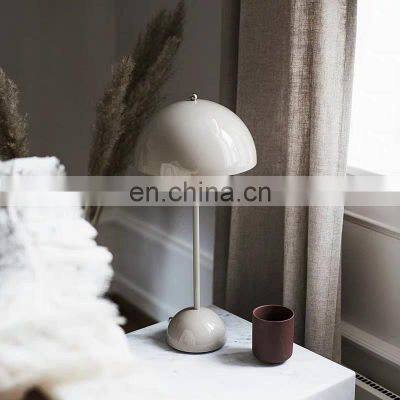 Modern Simple Flowerpot Night Light Colorful Flower Warm Desk Lamp