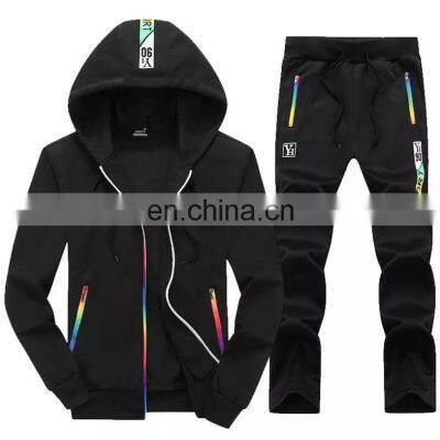 custom LOGO Sportswear men and women suits hooded thickened casual sportswear plus size jacket  Men's suit