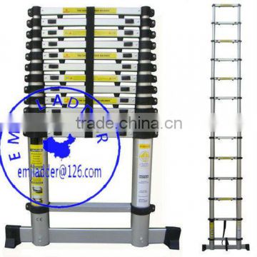 3.8m New Telescopic Ladder Extendable Extension Steps + CARRY CASE