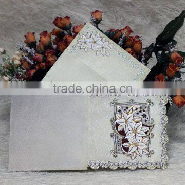 Best Quality 2016 Blank Embossed Wedding Invitations photo-2