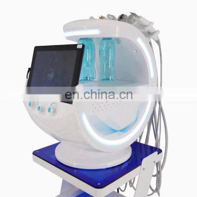 2022 Portable Water Machine 7 in 1 Intelligent Ice Blue for Skin Care Facial Care Beauty Cleaning Machine photo-3