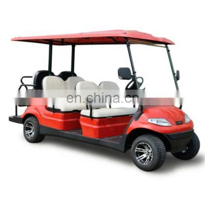 4+2seats golf cart from China factory electric go kart