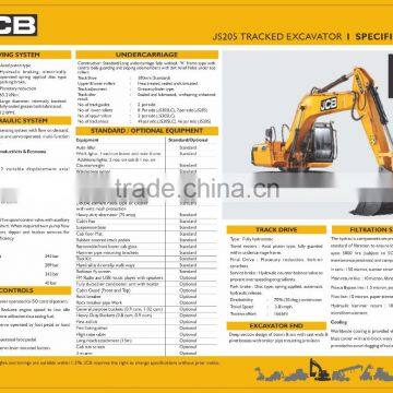 JCB JS205LC HYDRAULIC TRACKED EXCAVATOR photo-4