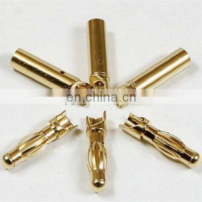 Wholesale High Quality 4mm/5mm Gold Plated Brass Banana Plug