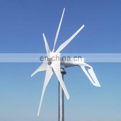Honest 400w 600W 1000W wind mill 12v 24V Horizontal Shaft Wind Turbine 5 Blades Home Wind Turbine Generator