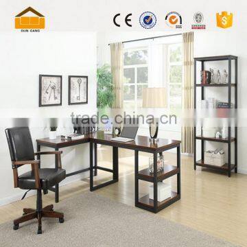Hot Selling Model Modern Wooden Corner Bookcase photo-2