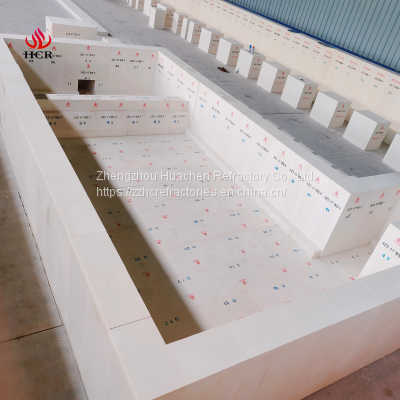 China Henan HCR Brand Fused Cast AZS Blocks With High Quality photo-2